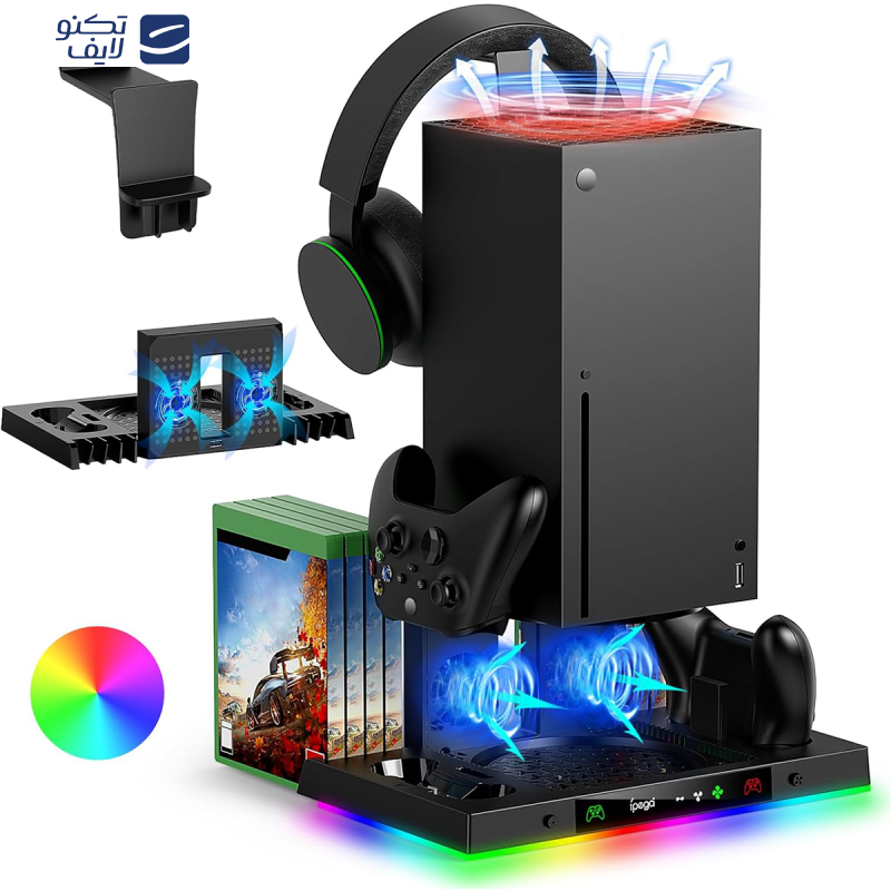 پایه فن ایکس باکس سریز ایکس آی پگا مدل ipega PG-XBX023S پایه فن ایکس باکس سریز ایکس آی پگا مدل ipega PG-XBX023S