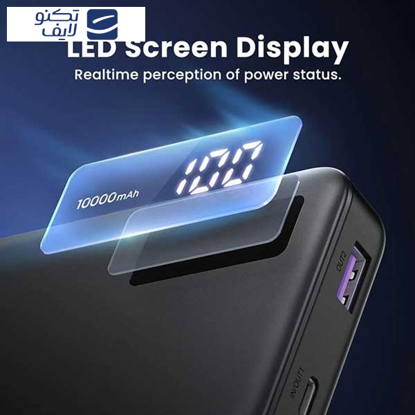 پاوربانک یوگرین مدل PB311 کد 25742 ظرفیت 10000 میلی آمپر ساعت پاوربانک یوگرین مدل PB311 کد 25742 ظرفیت 10000 میلی آمپر ساعت