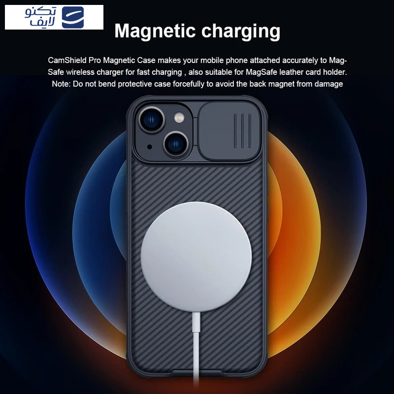 کاور نیلکین مدل CamShield Pro Magnetic مناسب برای گوشی موبایل اپل iPhone 15 Plus/ 14 Plus کاور نیلکین مدل CamShield Pro Magnetic مناسب برای گوشی موبایل اپل iPhone 15 Plus/ 14 Plus