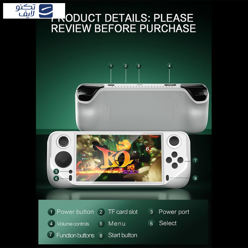 کنسول بازی قابل حمل گیفت کالکشن مدل GC X7 کنسول بازی قابل حمل گیفت کالکشن مدل GC X7