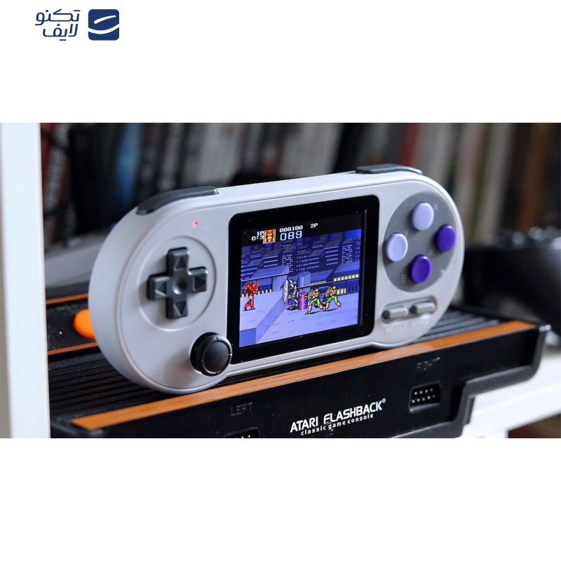 کنسول بازی پرتابل مدل SF2000 DATA FROG به همراه دسته بازی بی سیم کنسول بازی پرتابل مدل SF2000 DATA FROG به همراه دسته بازی بی سیم