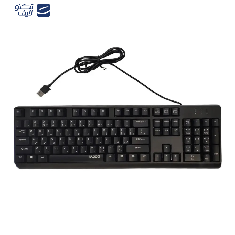 کیبورد و ماوس سیمی رپو مدل X130PRO