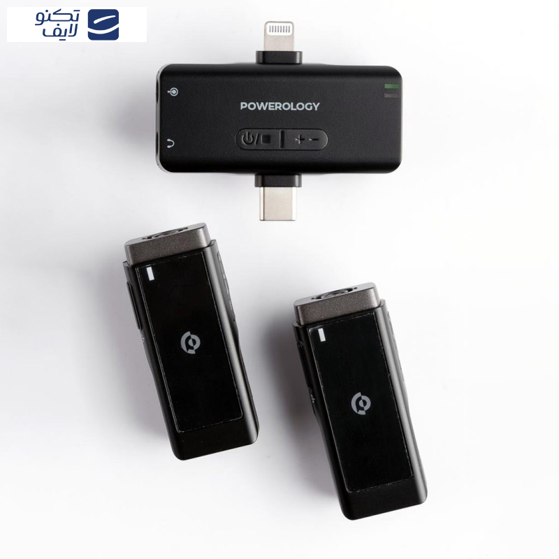 ست میکروفن بی سیم پاورولوجی مدل  Lavalier -Duo -PWmic2 ست میکروفن بی سیم پاورولوجی مدل  Lavalier -Duo -PWmic2