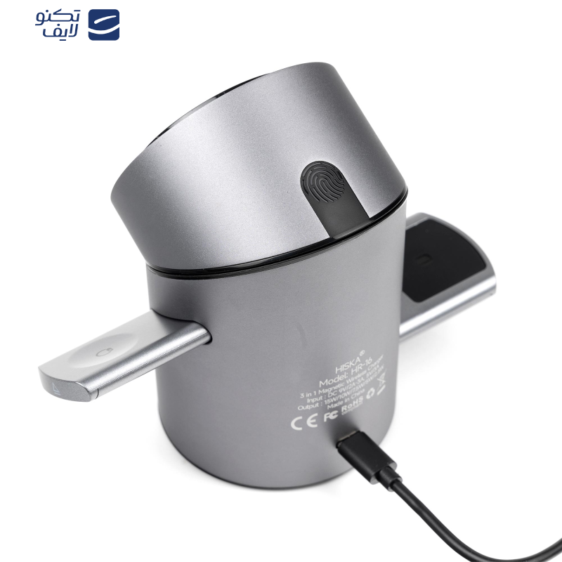 شارژر بی سیم هیسکا مدل HR-16 شارژر بی سیم هیسکا مدل HR-16