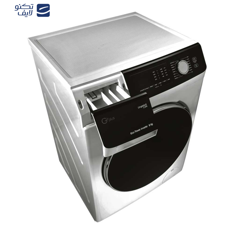 ماشین لباسشویی جی پلاس مدل GWM-K8540T ظرفیت 8 کیلوگرم ماشین لباسشویی جی پلاس مدل GWM-K8540T ظرفیت 8 کیلوگرم