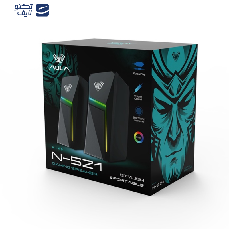  اسپیکر گیمینگ آئولا مدل Wind N-521