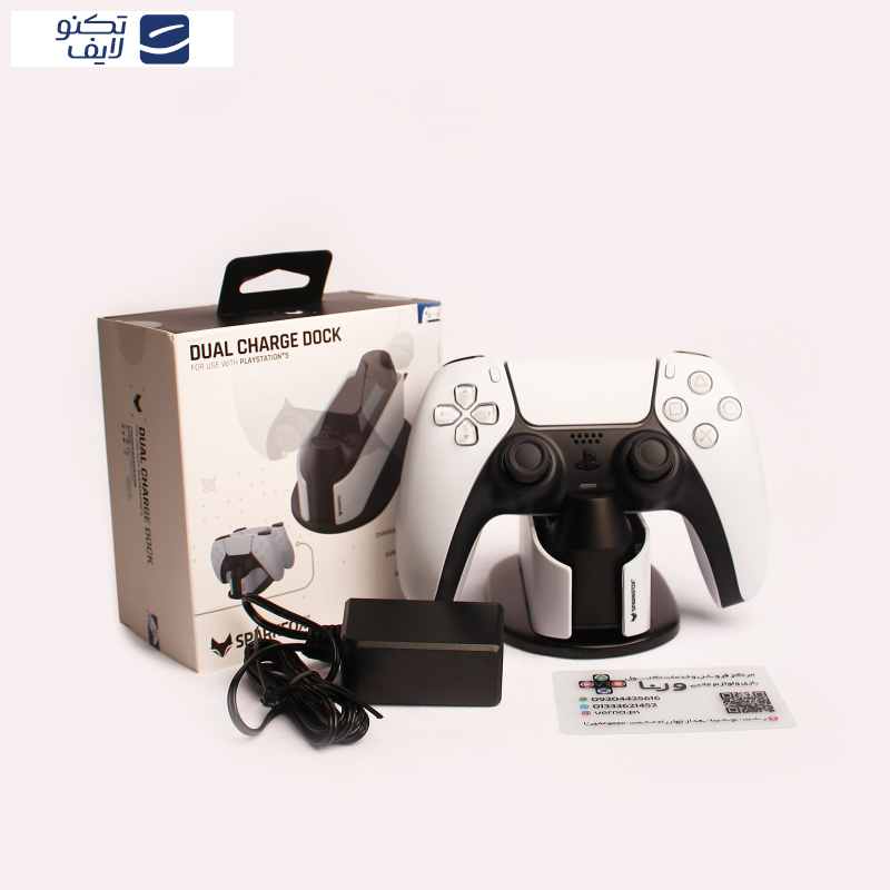 پایه شارژر دسته بازی اسپارک فاکس مدل Dual Charge پایه شارژر دسته بازی اسپارک فاکس مدل Dual Charge