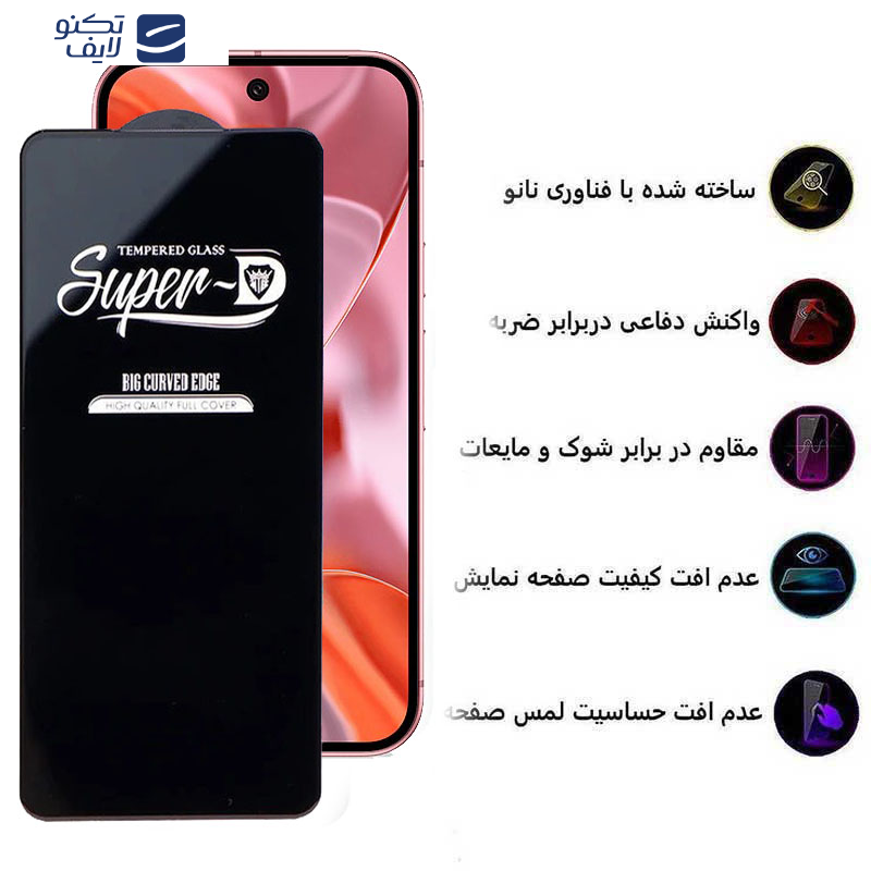 محافظ صفحه نمایش اپیکوی مدل Super 5D مناسب برای گوشی موبایل گوگل Pixel 9/9 Pro  محافظ صفحه نمایش اپیکوی مدل Super 5D مناسب برای گوشی موبایل گوگل Pixel 9/9 Pro