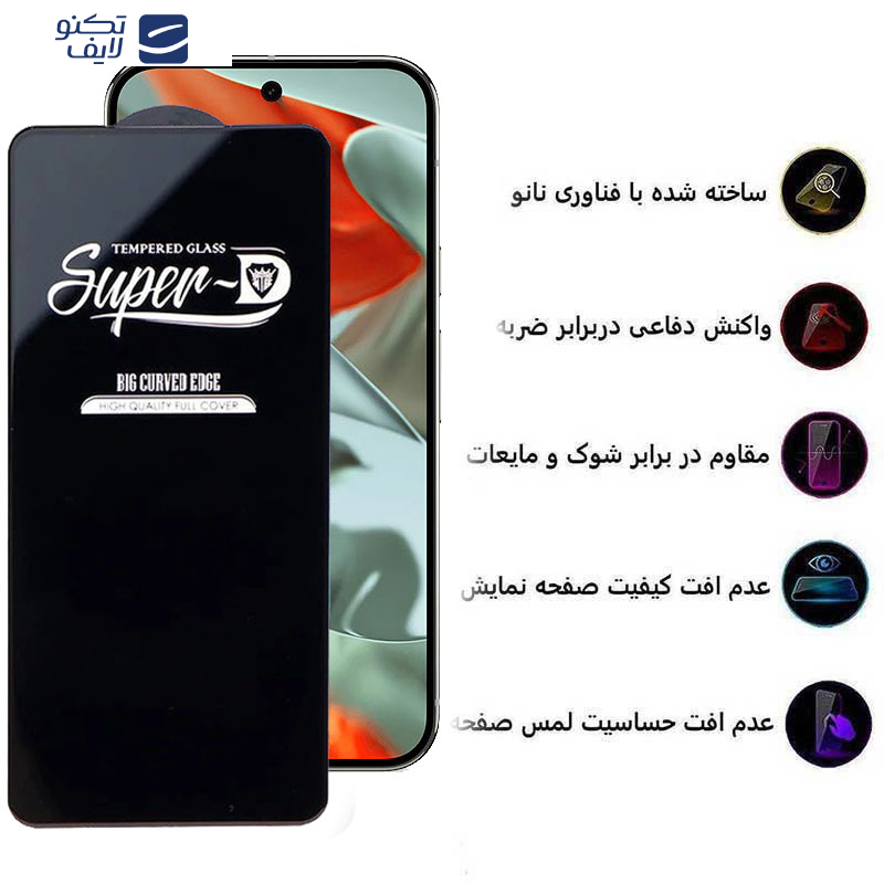 محافظ صفحه نمایش اپیکوی مدل Super 5D مناسب برای گوشی موبایل گوگل Pixel 9 Pro XL محافظ صفحه نمایش اپیکوی مدل Super 5D مناسب برای گوشی موبایل گوگل Pixel 9 Pro XL