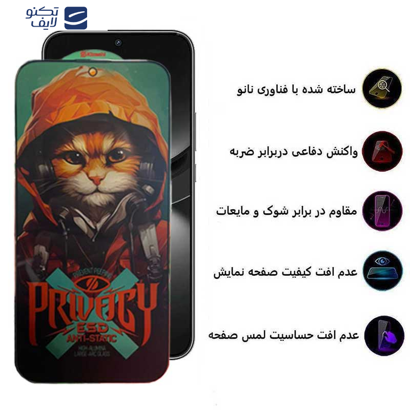محافظ صفحه نمایش حریم شخصی اپیکوی مدل Privacy Hoodie Cat مناسب برای گوشی موبایل هوآوی  Nova 9 SE/ Nova 10 SE/ Nova 11 SE/ Nova 12/ Nova 12 Lite/ Nova 12i/ Nova 12 SE/ honor 50 Se محافظ صفحه نمایش حریم شخصی اپیکوی مدل Privacy Hoodie Cat مناسب برای گوشی موبایل هوآوی  Nova 9 SE/ Nova 10 SE/ Nova 11 SE/ Nova 12/ Nova 12 Lite/ Nova 12i/ Nova 12 SE/ honor 50 Se
