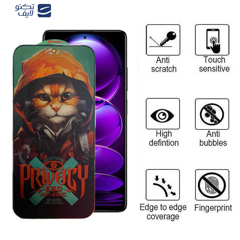 محافظ صفحه نمایش حریم شخصی اپیکوی مدل Privacy Hoodie Cat مناسب برای گوشی موبایل شیائومی Redmi Note 12 Explorer / Note 12 Discovery / Note 12 Pro Speed / Note 12R Pro / Note 12 Turbo محافظ صفحه نمایش حریم شخصی اپیکوی مدل Privacy Hoodie Cat مناسب برای گوشی موبایل شیائومی Redmi Note 12 Explorer / Note 12 Discovery / Note 12 Pro Speed / Note 12R Pro / Note 12 Turbo
