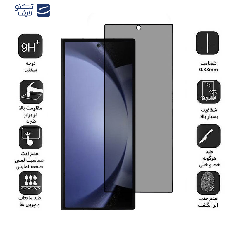 محافظ صفحه نمایش حریم شخصی اپیکوی مدل Privacy مناسب برای گوشی موبایل سامسونگ Galaxy Z Fold 6    محافظ صفحه نمایش حریم شخصی اپیکوی مدل Privacy مناسب برای گوشی موبایل سامسونگ Galaxy Z Fold 6