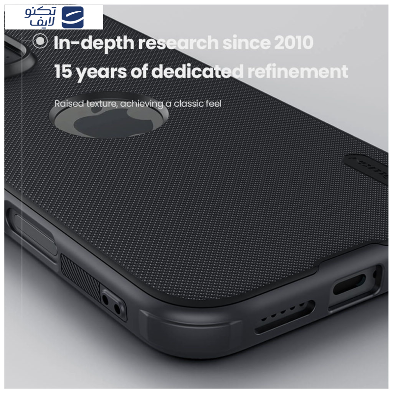 کاور نیلکین مدل  Frosted Shield Pro LogoCut مناسب برای گوشی موبایل اپل IPhone 16 Pro  کاور نیلکین مدل  Frosted Shield Pro LogoCut مناسب برای گوشی موبایل اپل IPhone 16 Pro