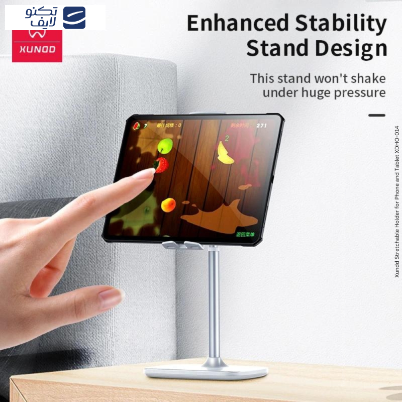 پایه نگهدارنده گوشی موبایل و تبلت ژاند مدل Stretchable Desktop Holder 014  پایه نگهدارنده گوشی موبایل و تبلت ژاند مدل Stretchable Desktop Holder 014