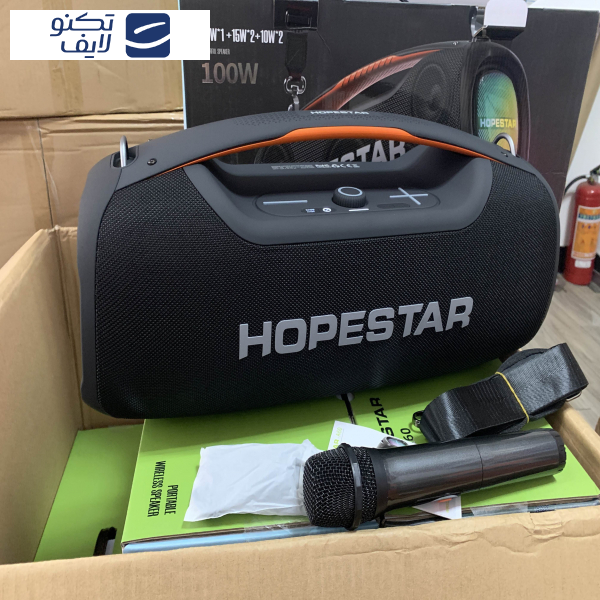 اسپیکر بلوتوثی قابل حمل هوپ استار مدل A60 اسپیکر بلوتوثی قابل حمل هوپ استار مدل A60