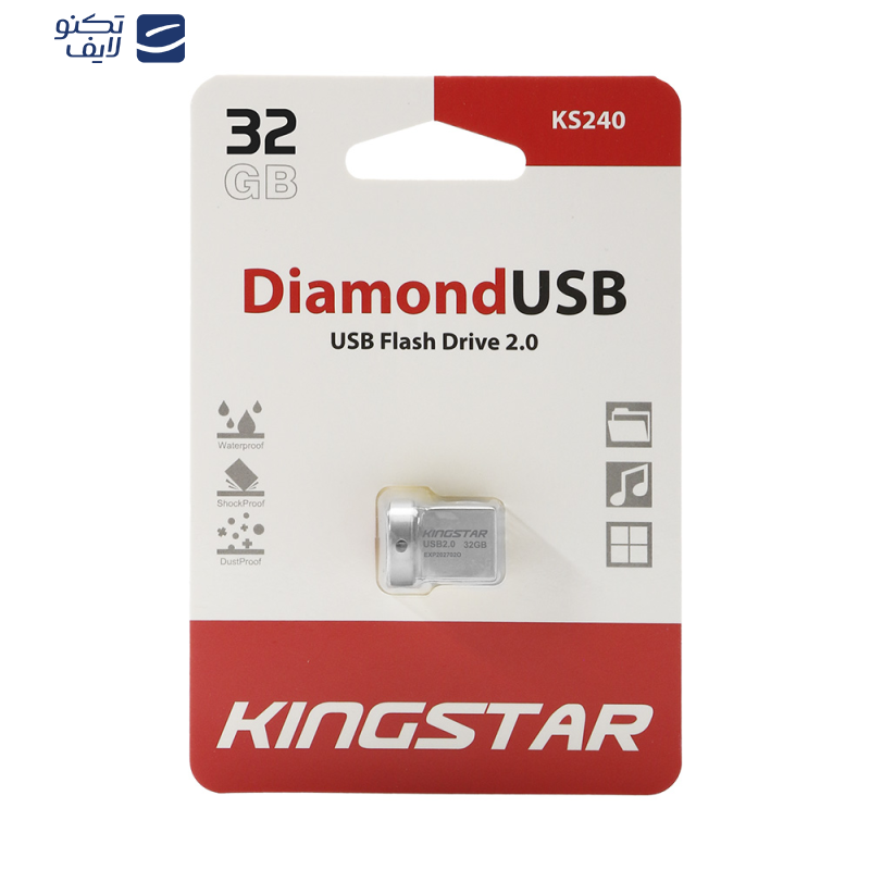 فلش مموری کینگ استار مدل KS240 ظرفیت 32 گیگابایت فلش مموری کینگ استار مدل KS240 ظرفیت 32 گیگابایت