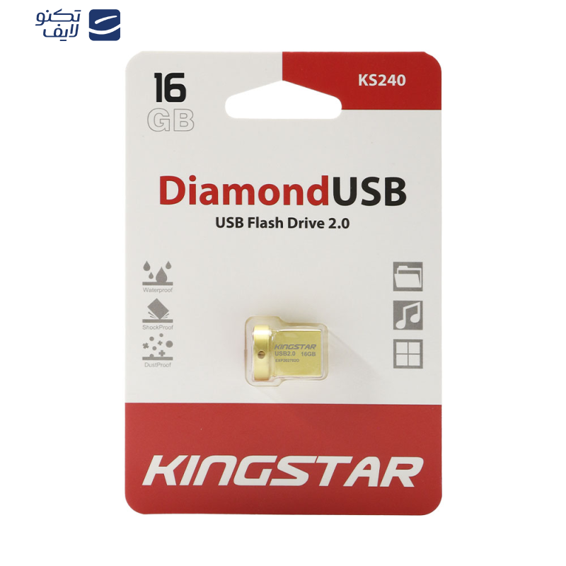 فلش مموری کینگ استار مدل KS240 ظرفیت 16 گیگابایت فلش مموری کینگ استار مدل KS240 ظرفیت 16 گیگابایت