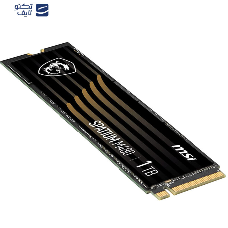 اس اس دی اینترنال ام اس آی مدل SPATIUM M480 PCIe 4.0 NVMe M.2 ظرفیت یک ترابایت  اس اس دی اینترنال ام اس آی مدل SPATIUM M480 PCIe 4.0 NVMe M.2 ظرفیت یک ترابایت