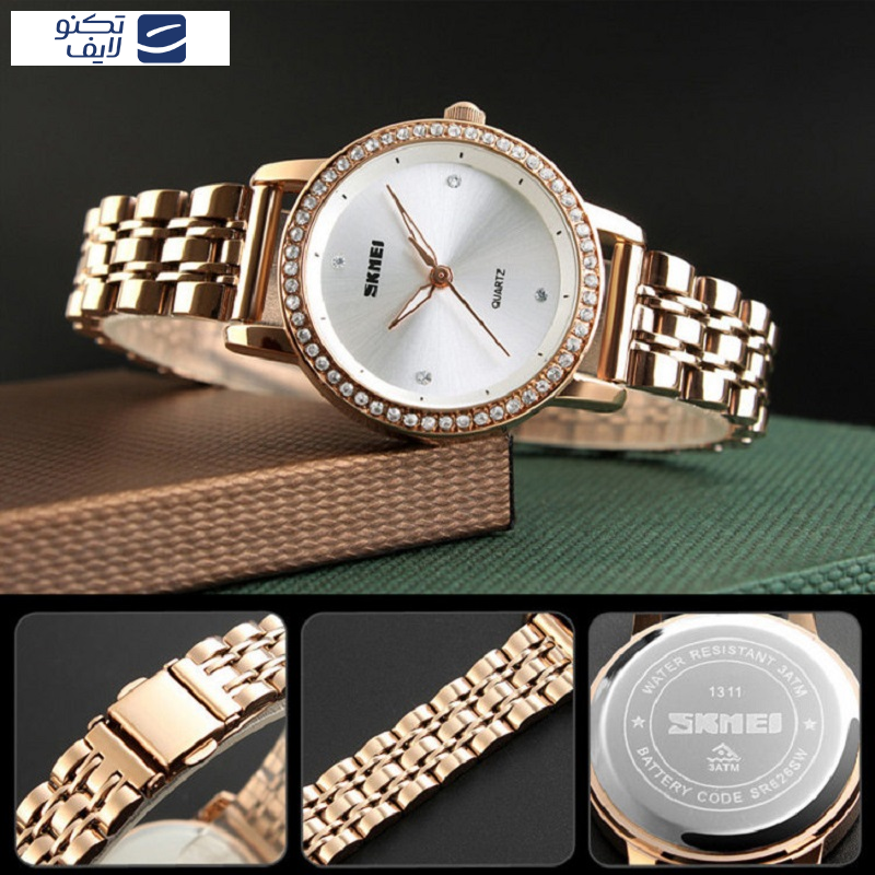 ساعت مچی عقربه ای زنانه اسکمی مدل 1311 ساعت مچی عقربه ای زنانه اسکمی مدل 1311