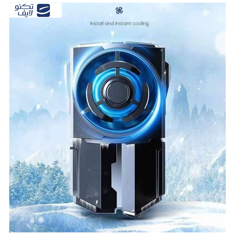 فن خنک کننده گوشی ممو مدل DLA5 فن خنک کننده گوشی ممو مدل DLA5