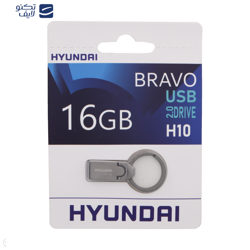 فلش مموری هیوندای مدل H10 USB2.0 ظرفیت 16 گیگابایت فلش مموری هیوندای مدل H10 USB2.0 ظرفیت 16 گیگابایت