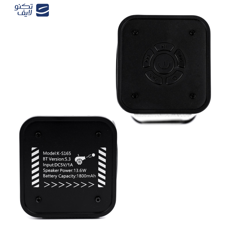 اسپیکر بلوتوثی قابل حمل کلومن مدل K-S165 اسپیکر بلوتوثی قابل حمل کلومن مدل K-S165
