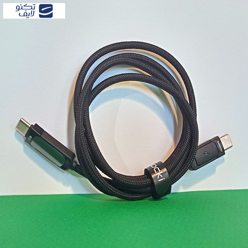 کابل USB-C توکی مدل 100W TQ-X47C3 طول 1 متر کابل USB-C توکی مدل 100W TQ-X47C3 طول 1 متر