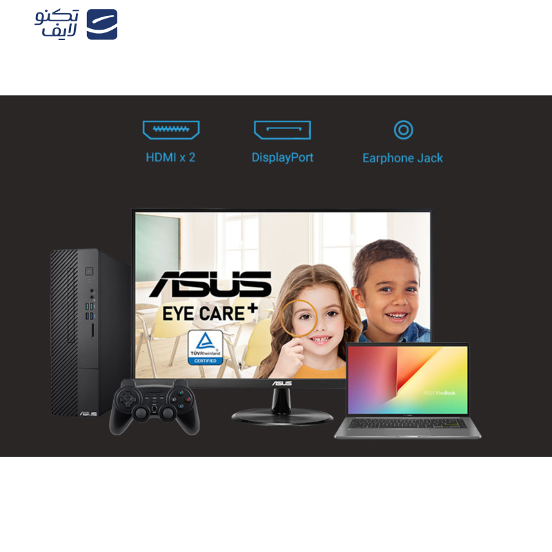 مانیتور ایسوس مدل VP289Q سایز 28 اینچ مانیتور ایسوس مدل VP289Q سایز 28 اینچ
