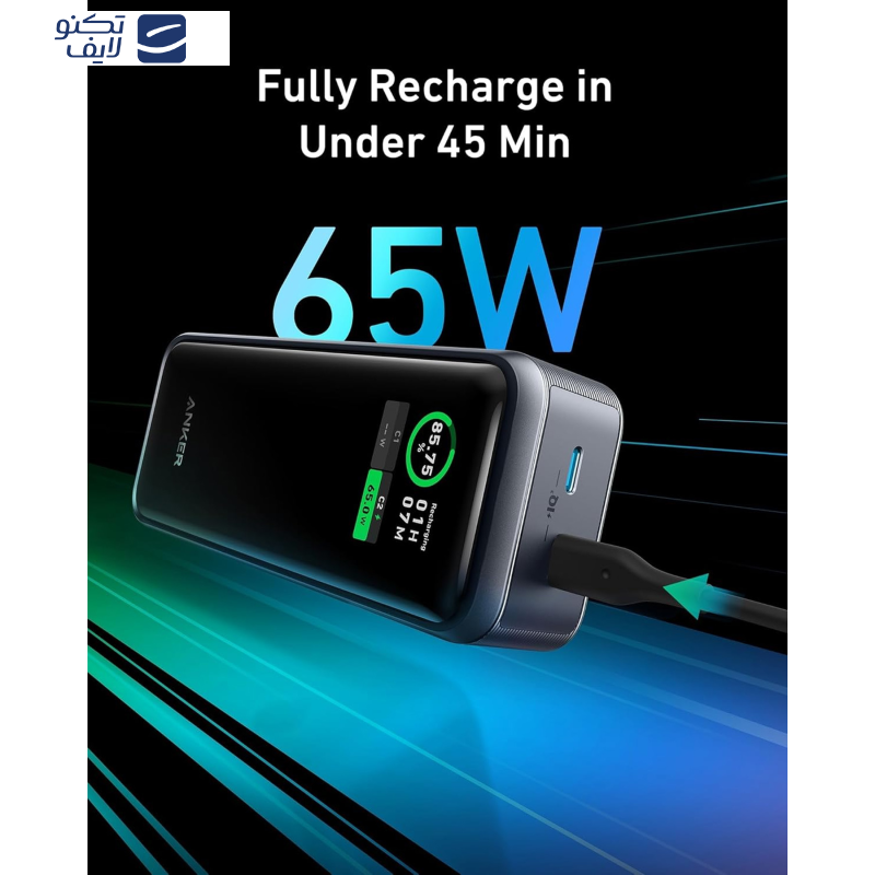 پاوربانک انکر مدل A1335 ظرفیت 12000 میلی آمپر ساعت پاوربانک انکر مدل A1335 ظرفیت 12000 میلی آمپر ساعت