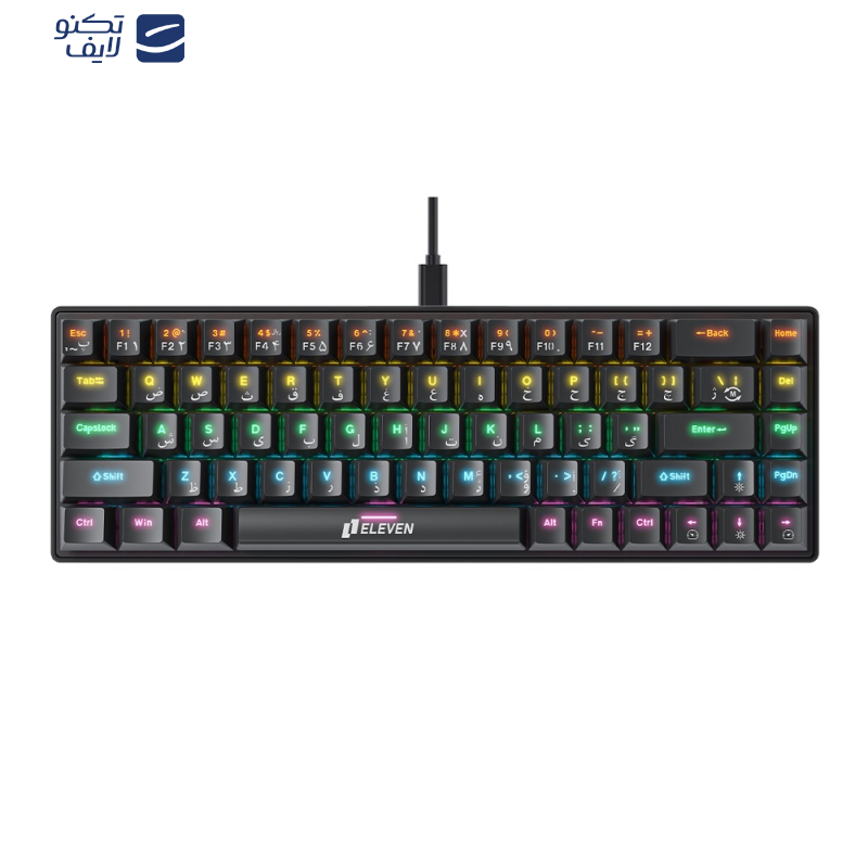 کیبورد گیمینگ ایلون مدل TORPEDO کیبورد گیمینگ ایلون مدل TORPEDO