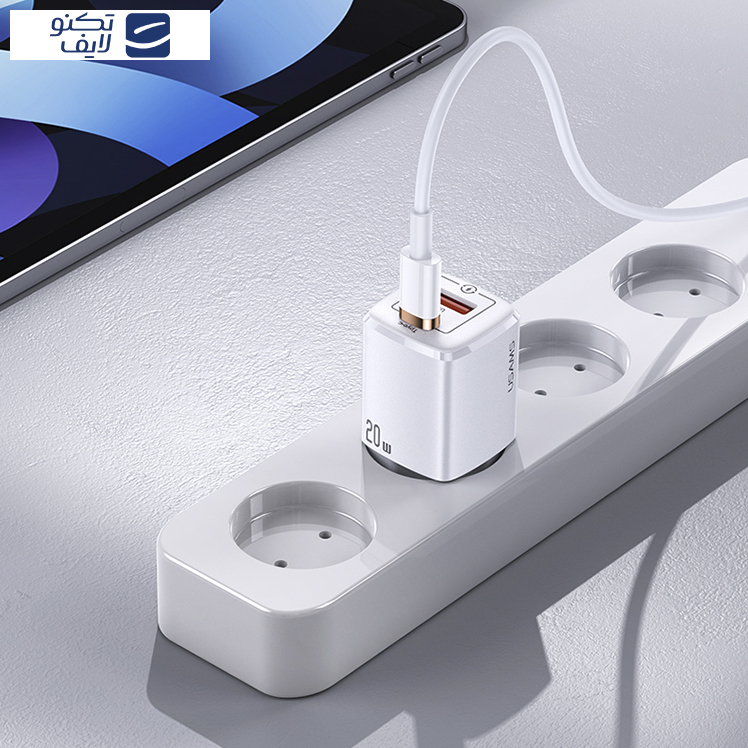 آداپتور شارژر یوسمز مدل US-CC128  آداپتور شارژر یوسمز مدل US-CC128