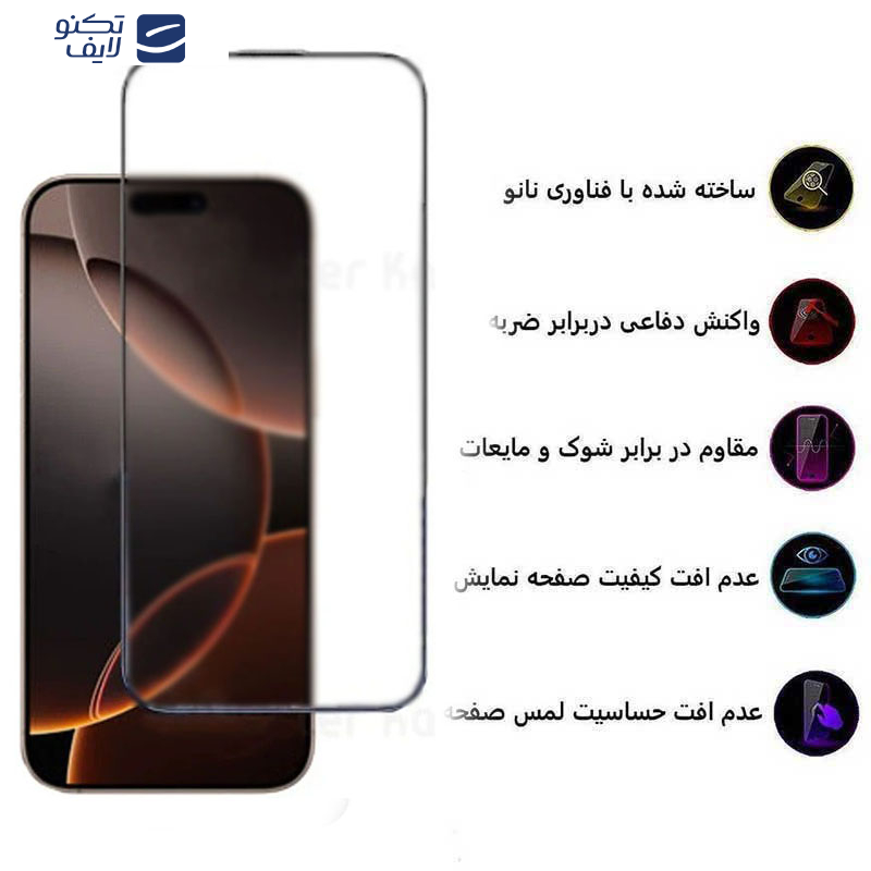 محافظ صفحه نمایش مات کی -زد دوو مدل AG-Matte-k مناسب برای گوشی موبایل اپل iPhone 16 Pro Max محافظ صفحه نمایش مات کی -زد دوو مدل AG-Matte-k مناسب برای گوشی موبایل اپل iPhone 16 Pro Max