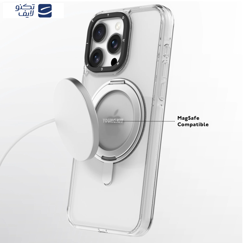 کاور یانگ کیت مدل Fulcrum series Rotating Bracket مناسب برای گوشی موبایل اپل iPhone 16 Pro  کاور یانگ کیت مدل Fulcrum series Rotating Bracket مناسب برای گوشی موبایل اپل iPhone 16 Pro