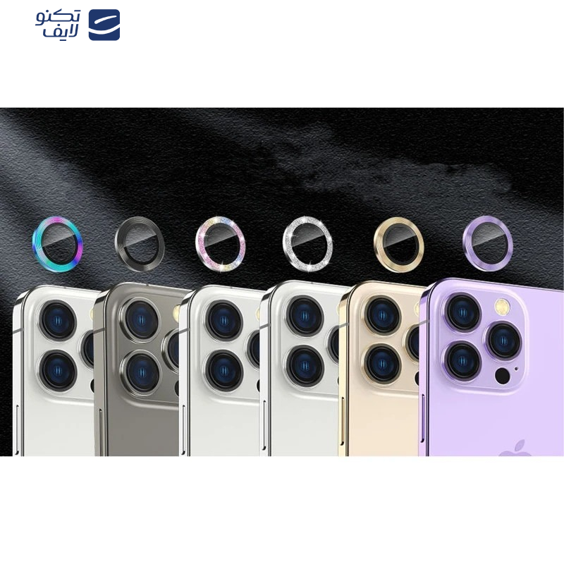 محافظ لنز دوربین اپیکوی مدل Chelipa مناسب برای گوشی موبایل اپل iPhone 13 Pro Max / 13 Pro