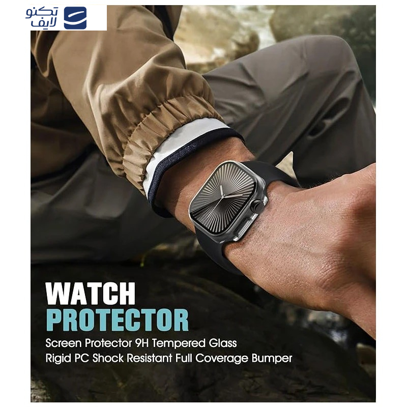 کاور بوف مدل Cover Apple Watch مناسب برای اپل واچ سری 10 سایز 46 میلی متری کاور بوف مدل Cover Apple Watch مناسب برای اپل واچ سری 10 سایز 46 میلی متری