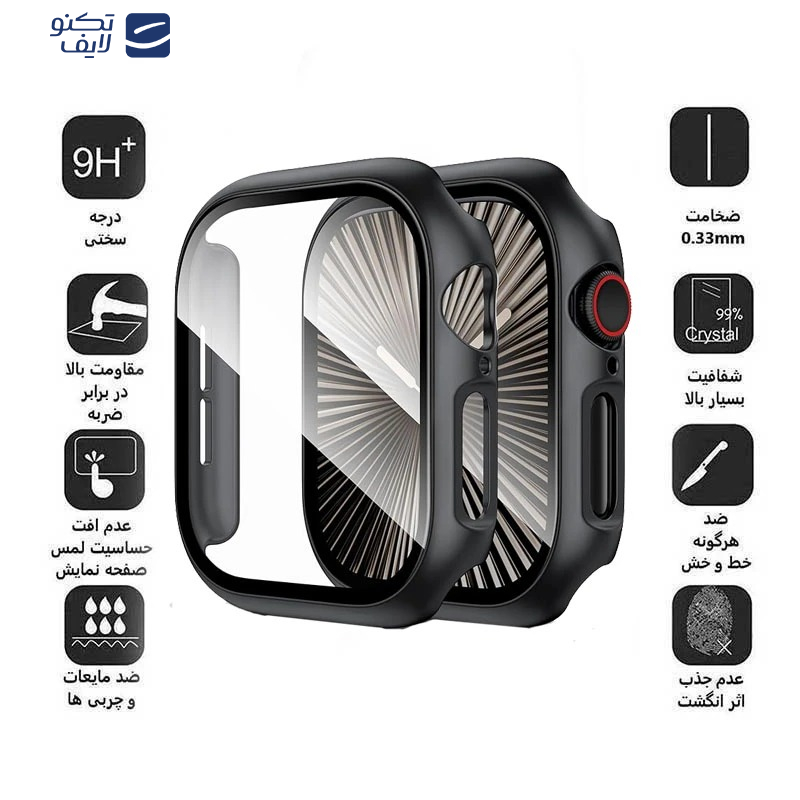 کاور بوف مدل Cover Apple Watch-G مناسب برای اپل واچ سری 10 سایز 46 میلی متری کاور بوف مدل Cover Apple Watch-G مناسب برای اپل واچ سری 10 سایز 46 میلی متری