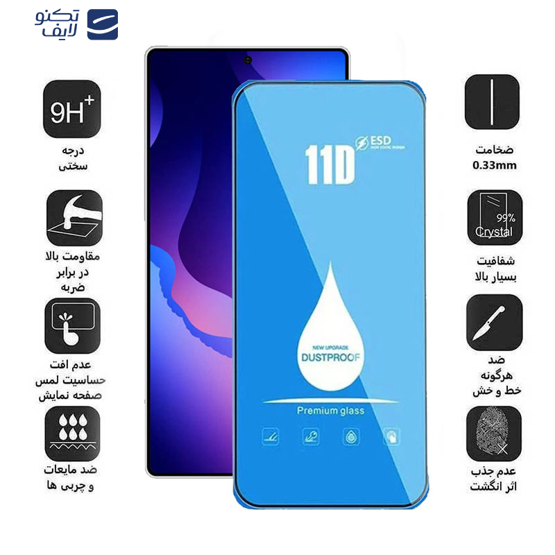محافظ صفحه نمایش 11D اپیکوی مدل Blue ESD مناسب برای گوشی موبایل سامسونگ Galaxy S25 Ultra محافظ صفحه نمایش 11D اپیکوی مدل Blue ESD مناسب برای گوشی موبایل سامسونگ Galaxy S25 Ultra