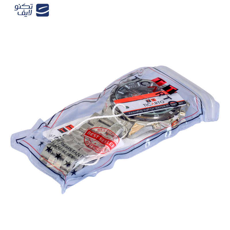 ساعت مچی عقربهای مردانه اتوماتیک تیکارتو کد T-6360A ساعت مچی عقربهای مردانه اتوماتیک تیکارتو کد T-6360A