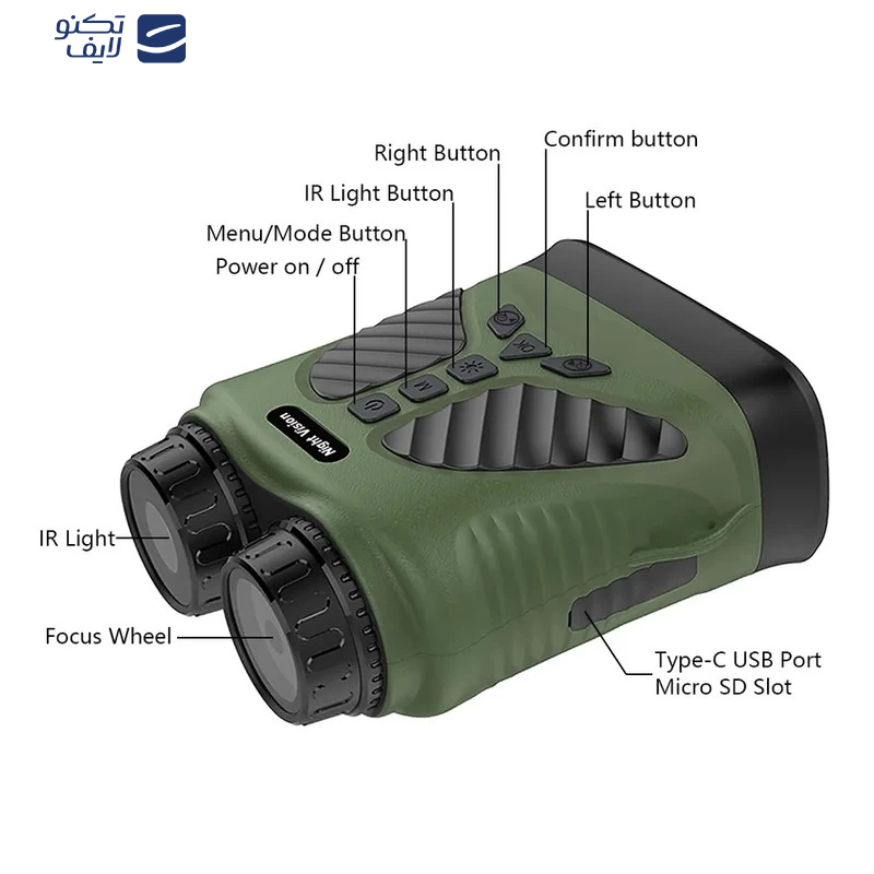 دوربین دوچشمی مدل دینکس دوربین دوچشمی مدل دینکس