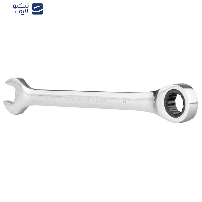 آچار یکسر تخت یک سر جغجغه رونیکس مدل RH-2161 سایز ۱۱ آچار یکسر تخت یک سر جغجغه رونیکس مدل RH-2161 سایز ۱۱