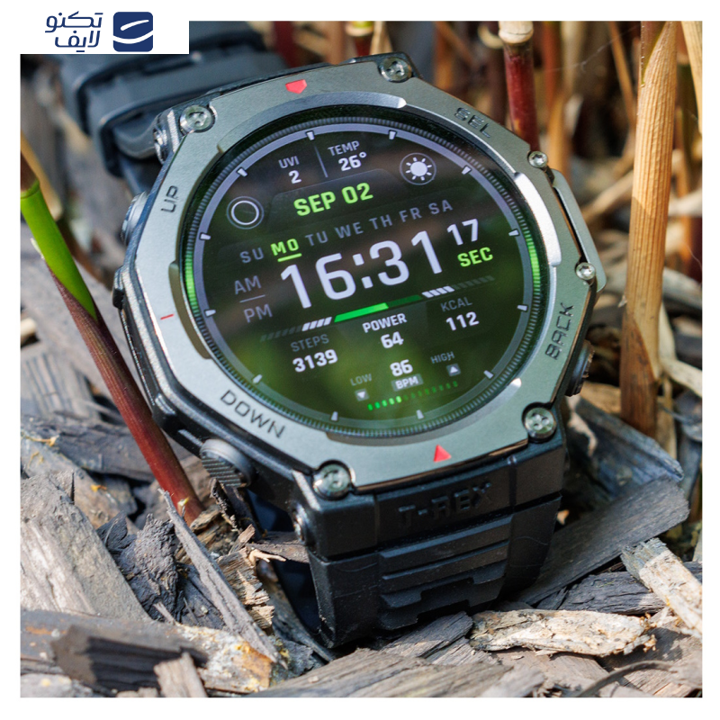 ساعت هوشمند امازفیت مدل DOC TREX COMPATIBLE 3 SMART 