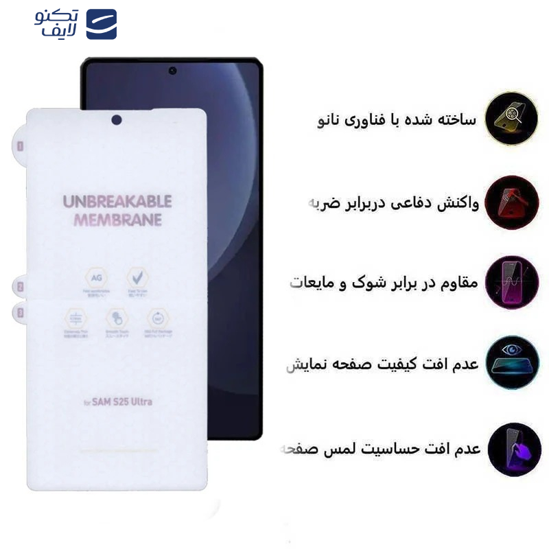 محافظ صفحه نمایش مات اپیکوی مدل Hydrogel-Matte مناسب برای گوشی موبایل سامسونگ Galaxy S25 Ultra محافظ صفحه نمایش مات اپیکوی مدل Hydrogel-Matte مناسب برای گوشی موبایل سامسونگ Galaxy S25 Ultra