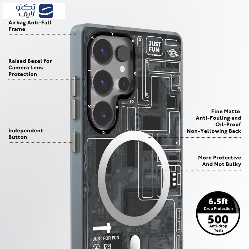 کاور یانگ کیت مدل Technology Magnetic 020 مناسب برای گوشی موبایل سامسونگ Galaxy S25 Ultra کاور یانگ کیت مدل Technology Magnetic 020 مناسب برای گوشی موبایل سامسونگ Galaxy S25 Ultra