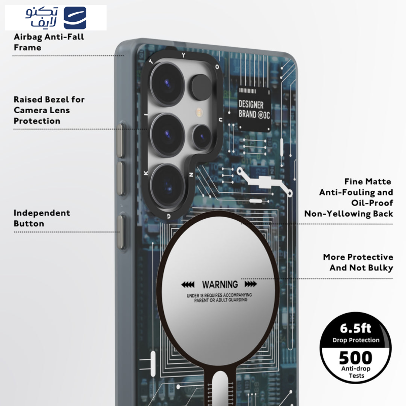 کاور یانگ کیت مدل Technology Magnetic 018 مناسب برای گوشی موبایل سامسونگ Galaxy S25 Ultra کاور یانگ کیت مدل Technology Magnetic 018 مناسب برای گوشی موبایل سامسونگ Galaxy S25 Ultra