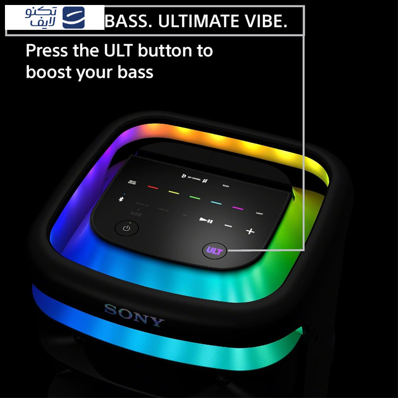 اسپیکر بلوتوثی قابل حمل سونی مدل SRS-ULT1000 اسپیکر بلوتوثی قابل حمل سونی مدل SRS-ULT1000