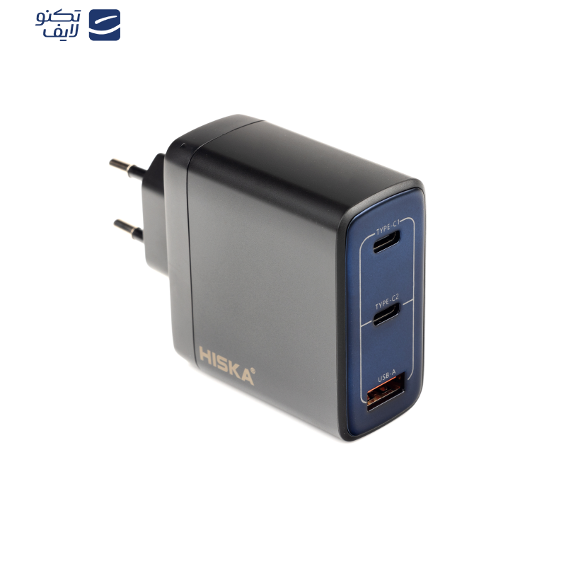 شارژر دیواری 100 وات هیسکا مدل H-156EU شارژر دیواری 100 وات هیسکا مدل H-156EU