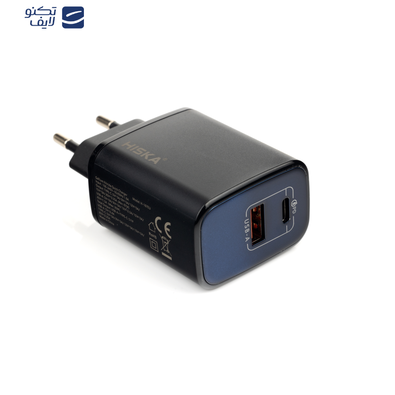 شارژر دیواری 67 وات هیسکا مدل H-167EU شارژر دیواری 67 وات هیسکا مدل H-167EU
