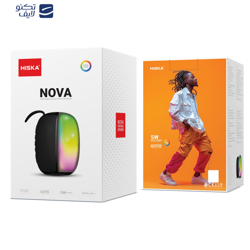 اسپیکر بلوتوثی قابل حمل هیسکا مدل B41 اسپیکر بلوتوثی قابل حمل هیسکا مدل B41