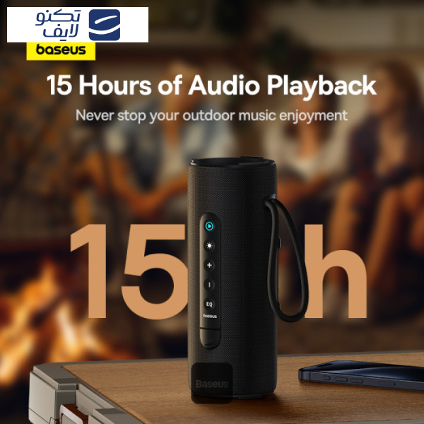 اسپیکر بلوتوثی قابل حمل بیسوس مدل AeQur VO20 اسپیکر بلوتوثی قابل حمل بیسوس مدل AeQur VO20