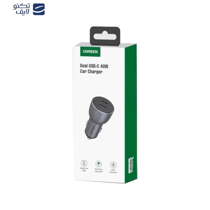 شارژر فندکی 50 وات یوگرین مدل CD213 کد 70594 شارژر فندکی 50 وات یوگرین مدل CD213 کد 70594